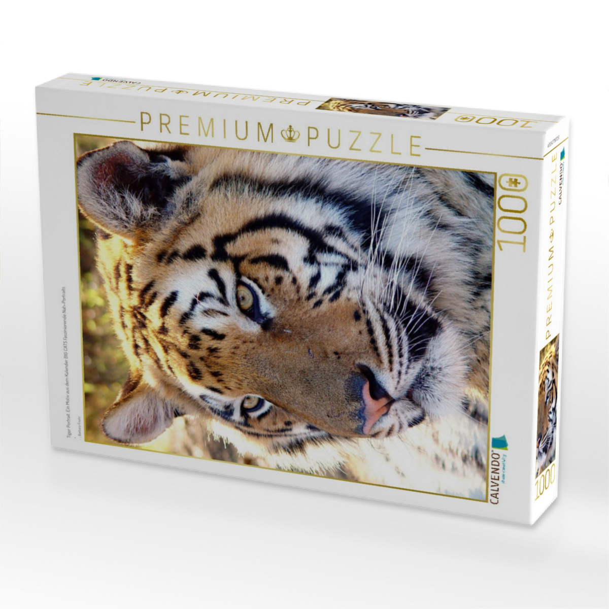 Tiger Portrait. Ein Motiv aus dem Kalender BIG CATS Faszinierende Nah-Portraits