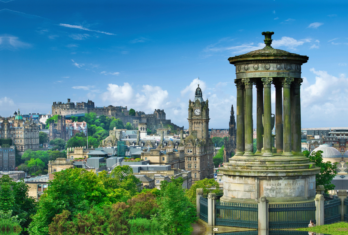 Edinburgh Castle/ Castle Rock (17. Jahrhundert)