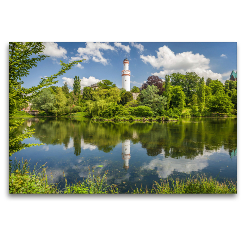 Weiher im Schloßpark von Bad Homburg