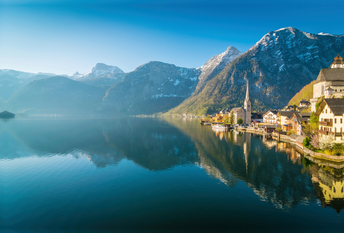 Hallstatt in Österreich