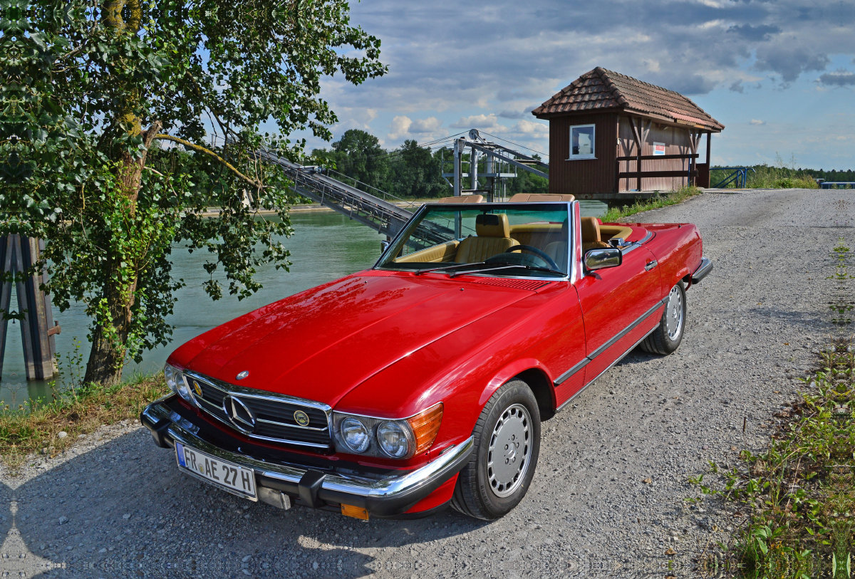 Ein Motiv aus dem Kalender Ein Stern für Amerika - Mercedes Benz 560 SL