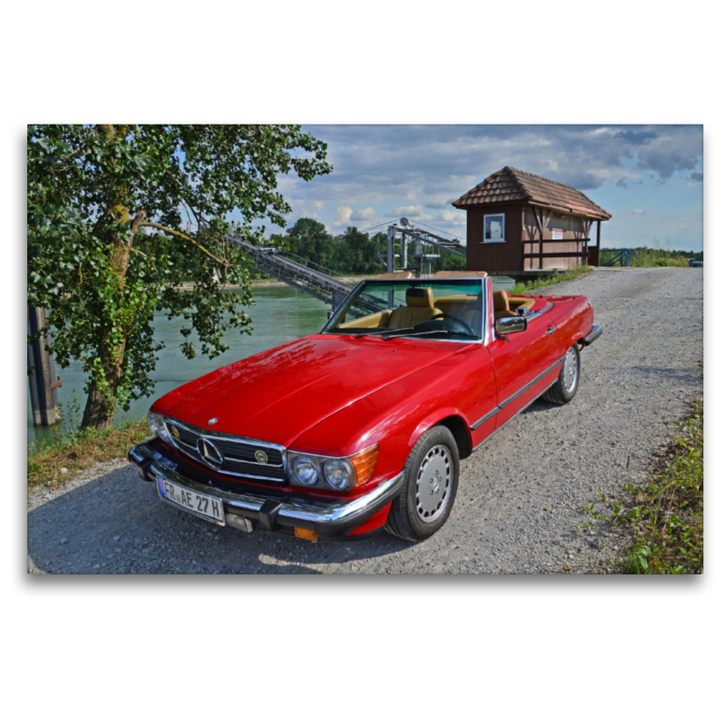 Ein Motiv aus dem Kalender Ein Stern für Amerika - Mercedes Benz 560 SL