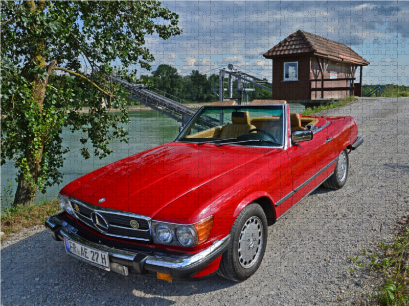 Ein Motiv aus dem Kalender Ein Stern für Amerika - Mercedes Benz 560 SL