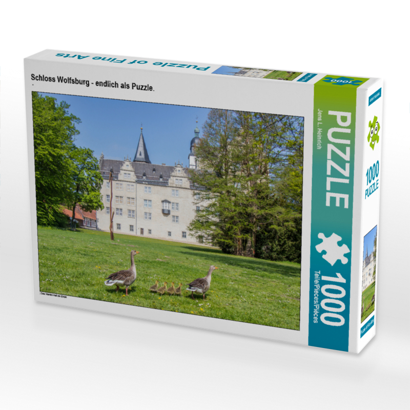 Schloss Wolfsburg - endlich als Puzzle.