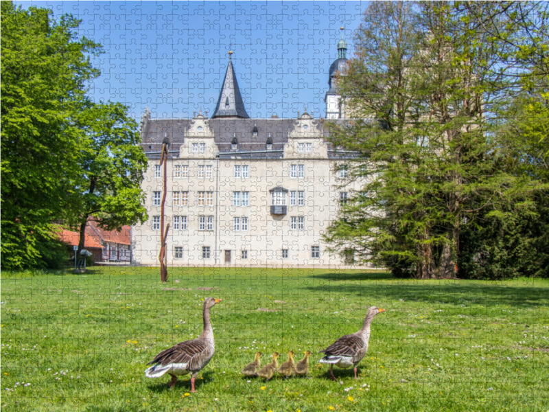 Schloss Wolfsburg - endlich als Puzzle.