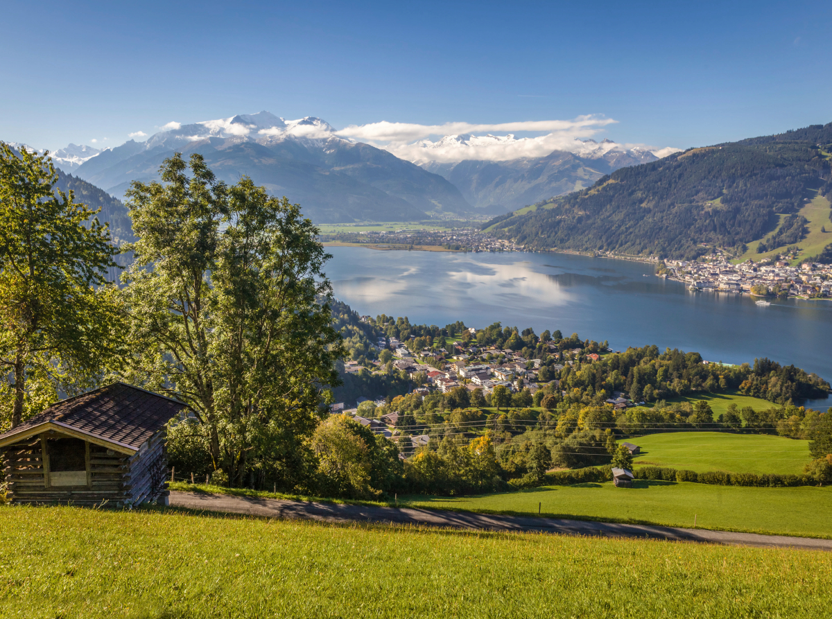 Blick auf den Zeller See