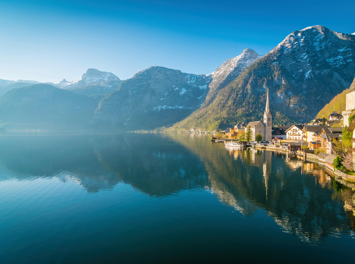 Hallstatt in Österreich