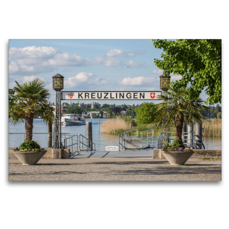 Der Hafen von Kreuzlingen am Bodensee