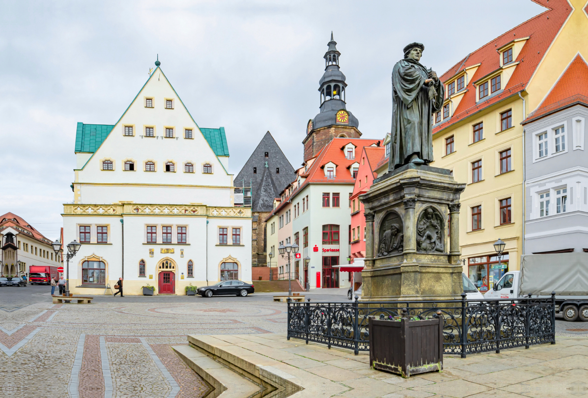 Marktplatz Lutherstadt Eisleben