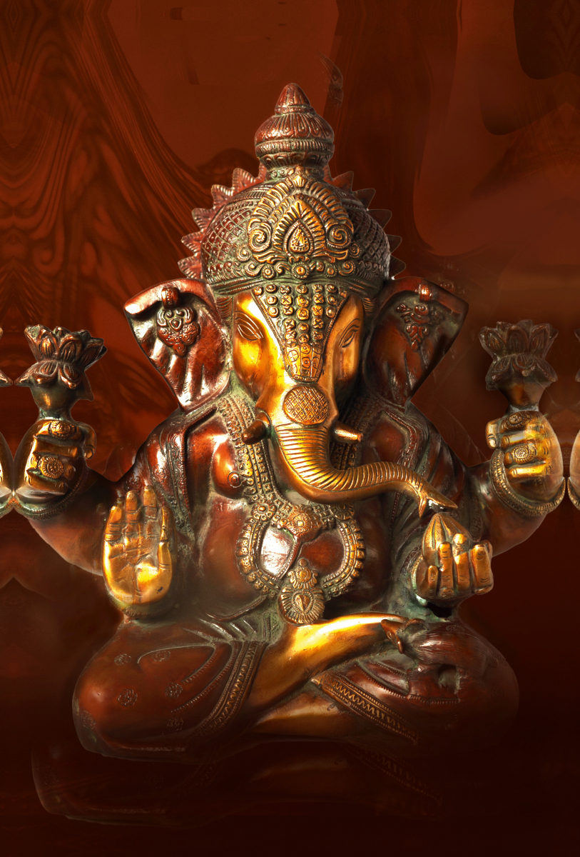 Ganesha, der überaus beliebte Überwinder aller Schwierigkeiten und Hindernisse