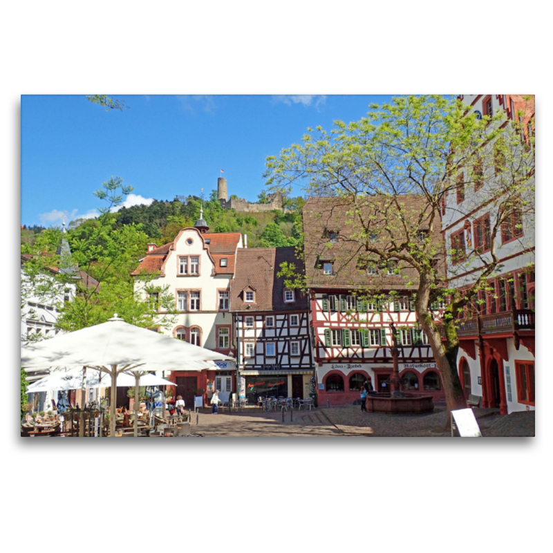 Am unteren Marktplatz / Löwenapotheke / Altes Rathaus in Weinhgeim an der Bergstraße