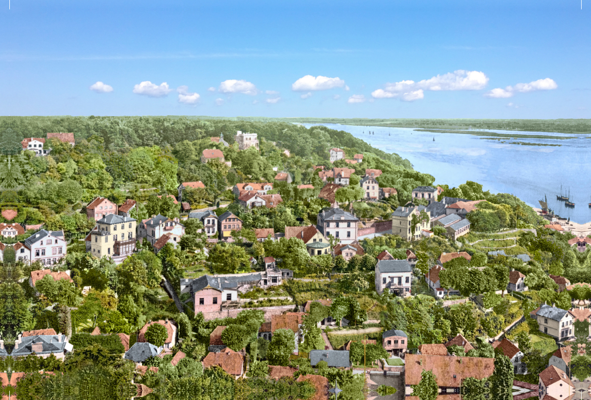 Blankenese um 1890