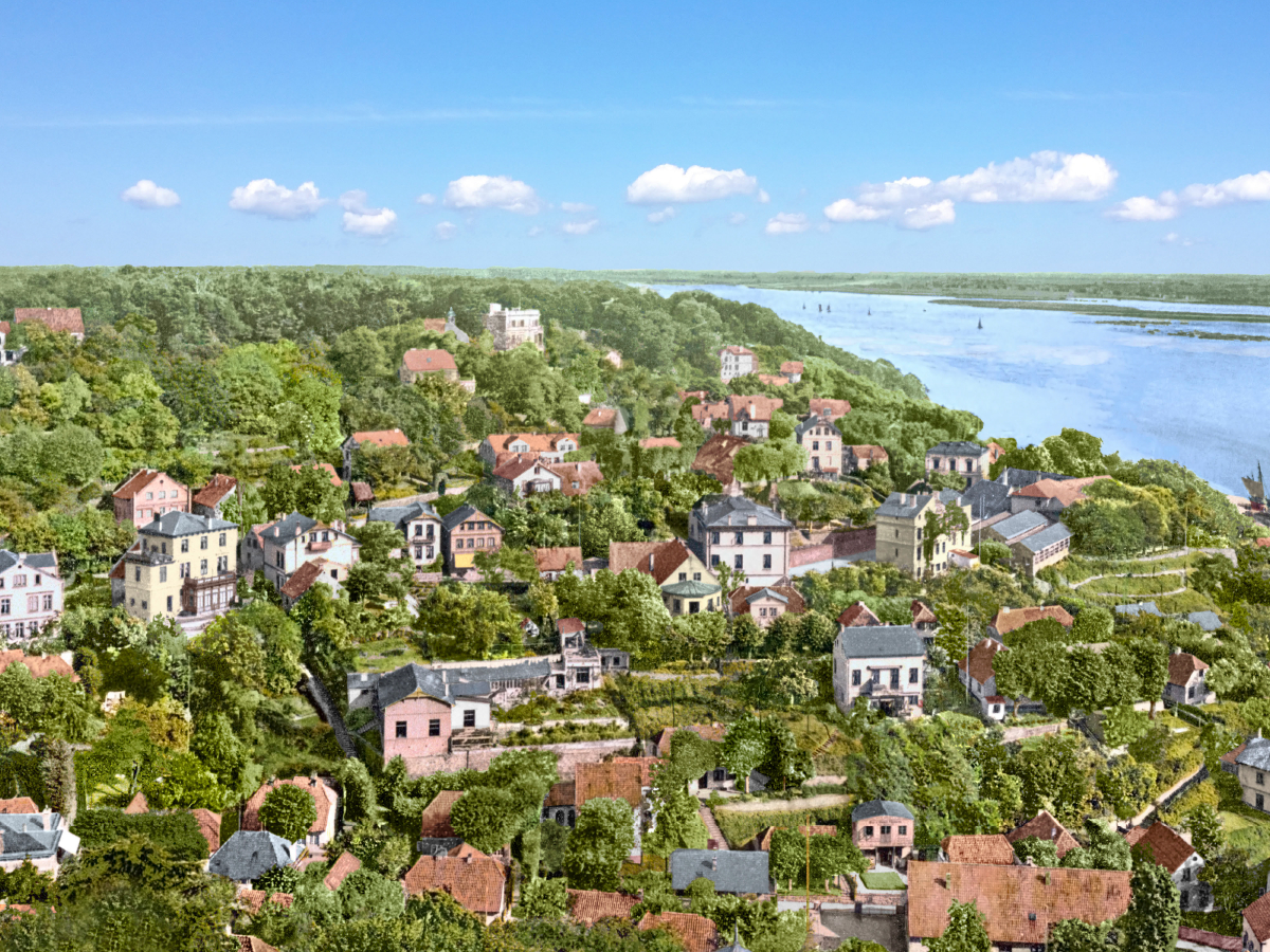 Blankenese um 1890