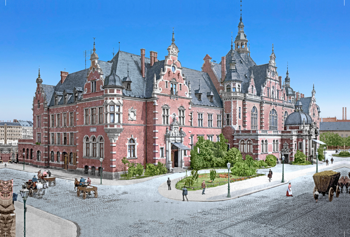 Leipzig - Buchhändlerbörse um 1900