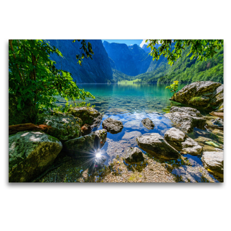 Der Obersee mit Fischunkelalm in der Ferne