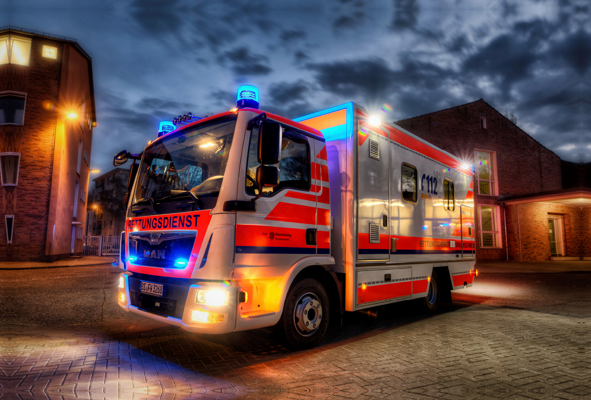 Schwerlastrettungswagen Berufsfeuerwehr Braunschweig