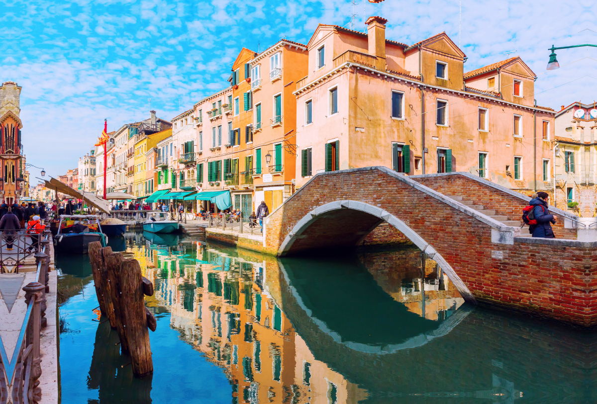 Kanal in Venedig