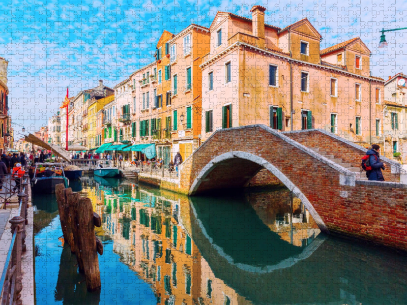 Kanal in Venedig