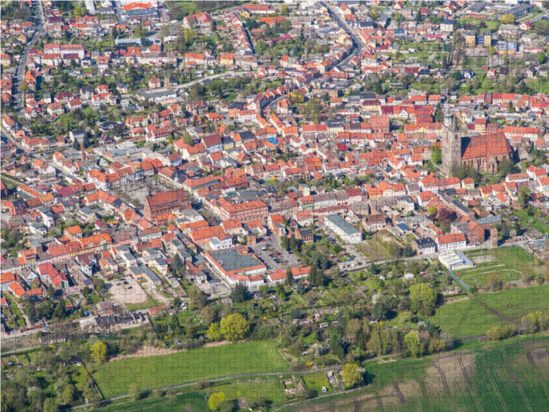 Stadtzentrum Jüterbog (Luftbild)