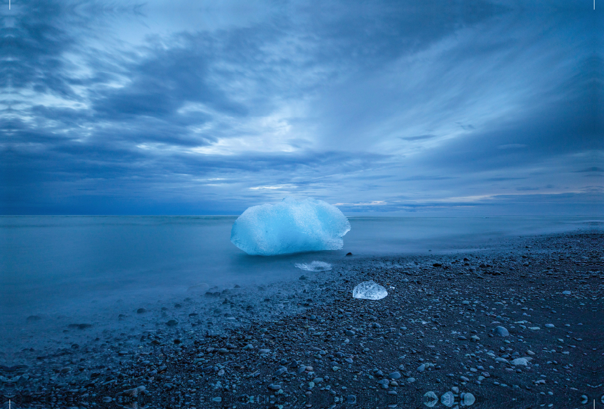 Diamond Beach am Jökulsárlón