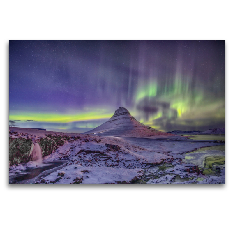 Polarlicht über dem Kirkjufell