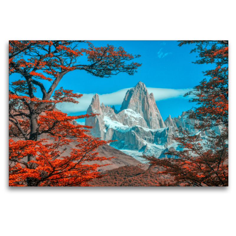 Mount Fitz Roy in Los Glaciares National Park, Patagonien, Argentinien