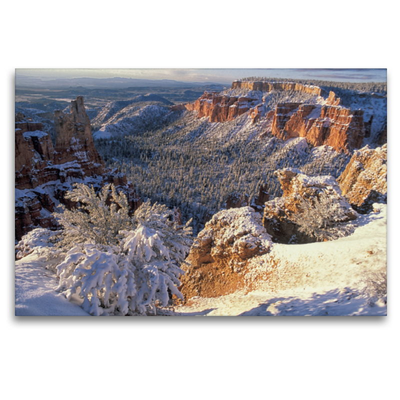 Bryce Canyon National Park, Utah, USA im Winter