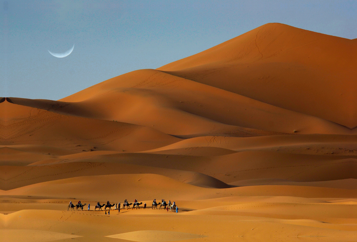 Erg Chebbi, Merzouga, Morocco