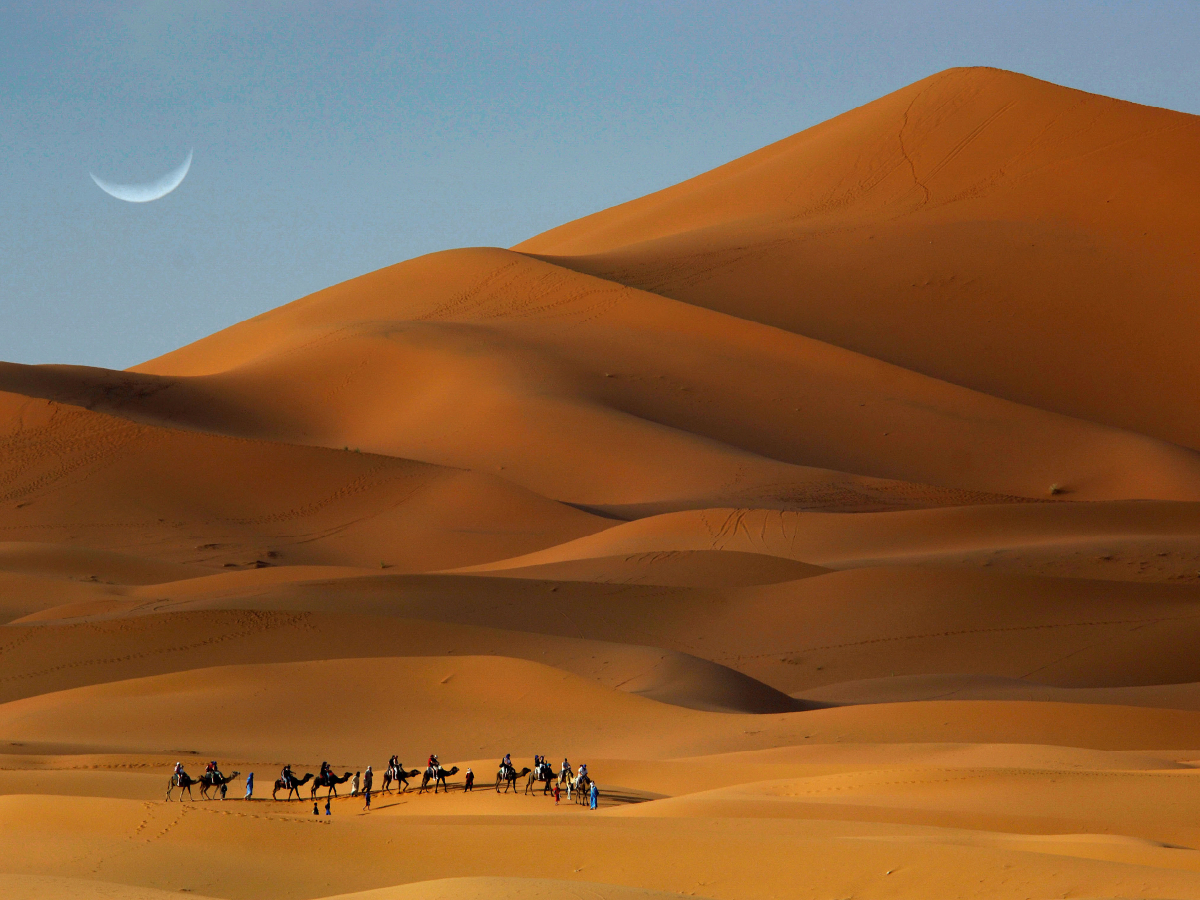 Erg Chebbi, Merzouga, Morocco