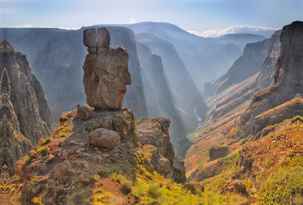 Semonkong, Lesotho, Südafrika