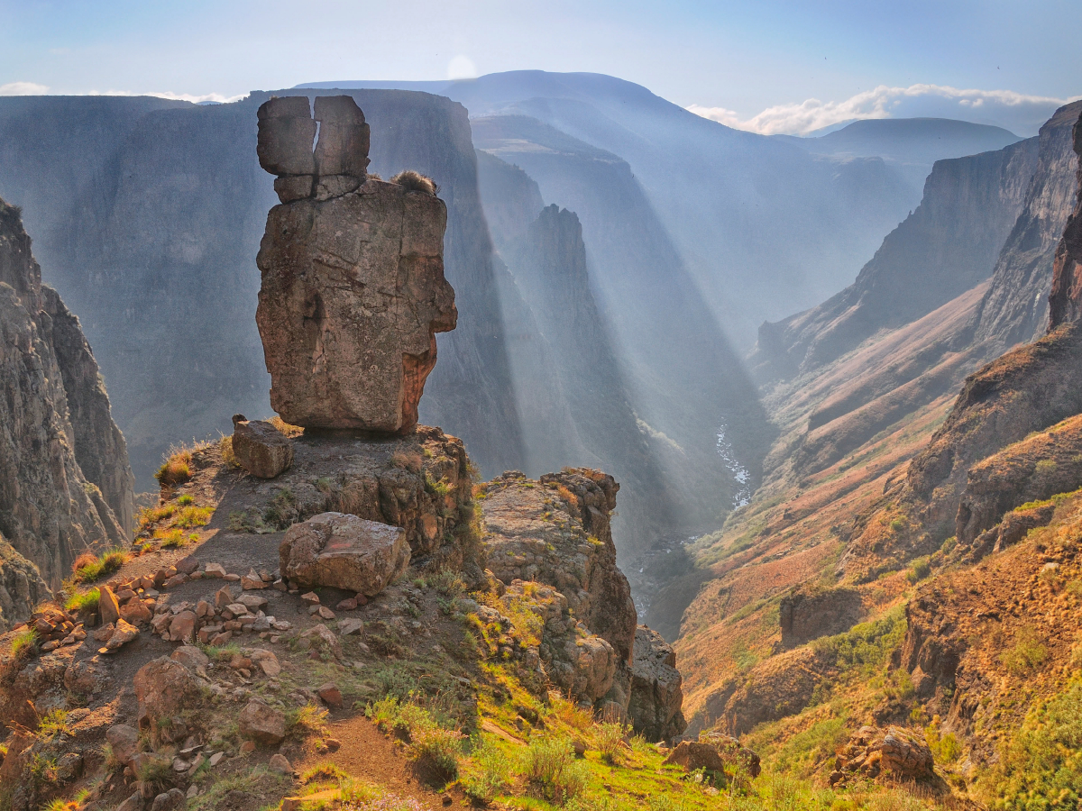 Semonkong, Lesotho, Südafrika