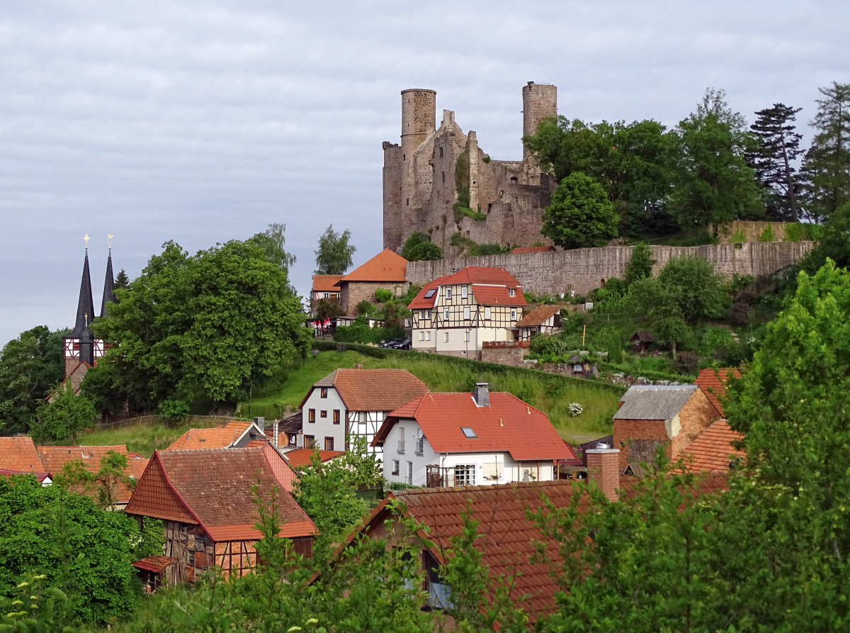 Burg Hanstein/Bornhagen/Landkreis Eichsfeld