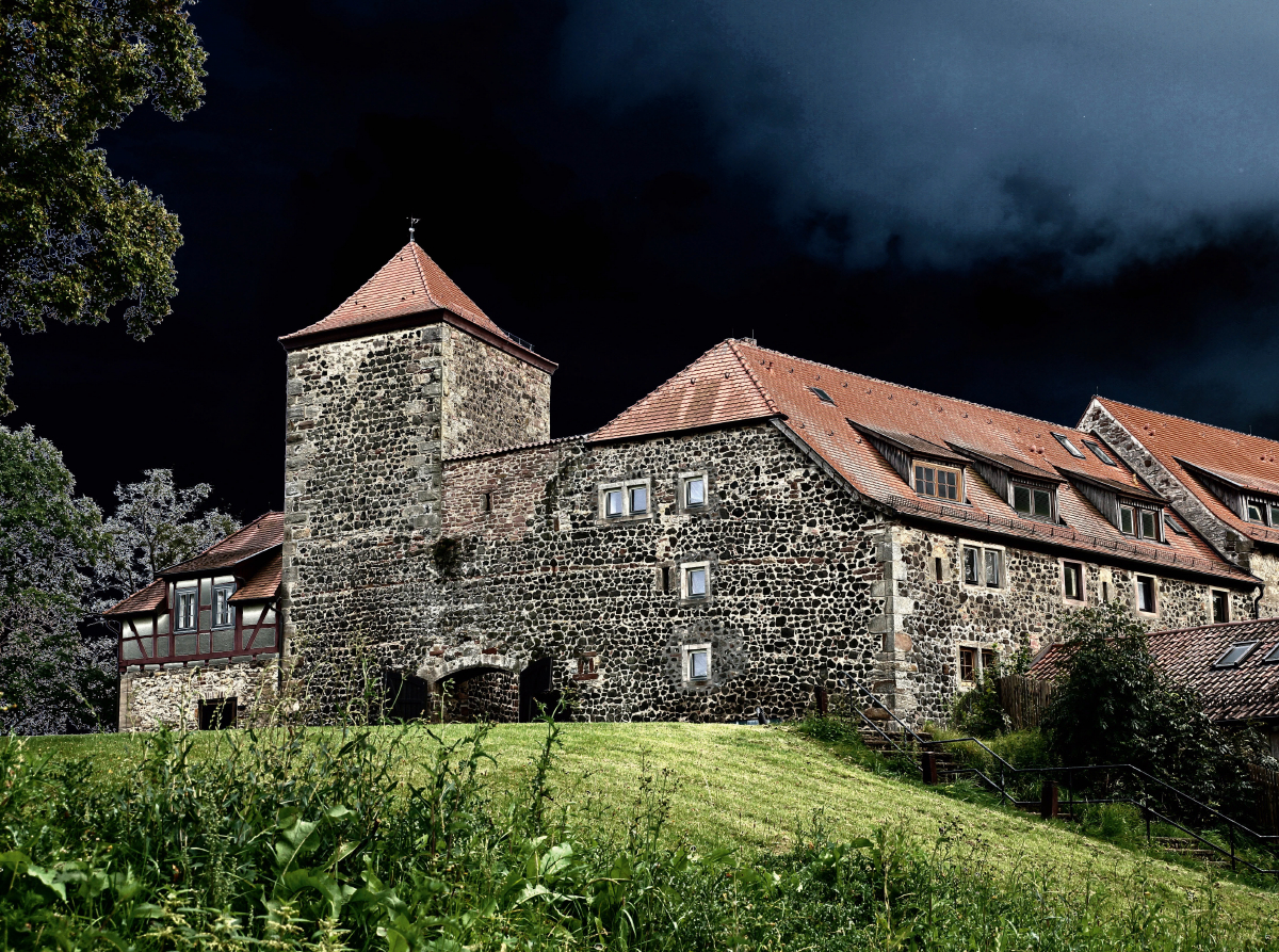 Höhenburg Fürsteneck in der Rhön/Hessen