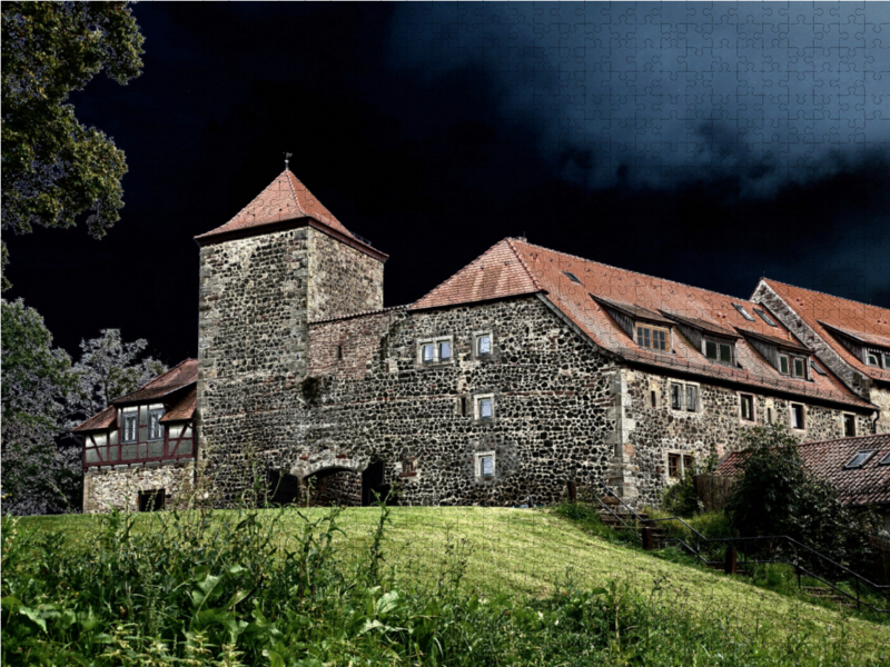 Höhenburg Fürsteneck in der Rhön/Hessen