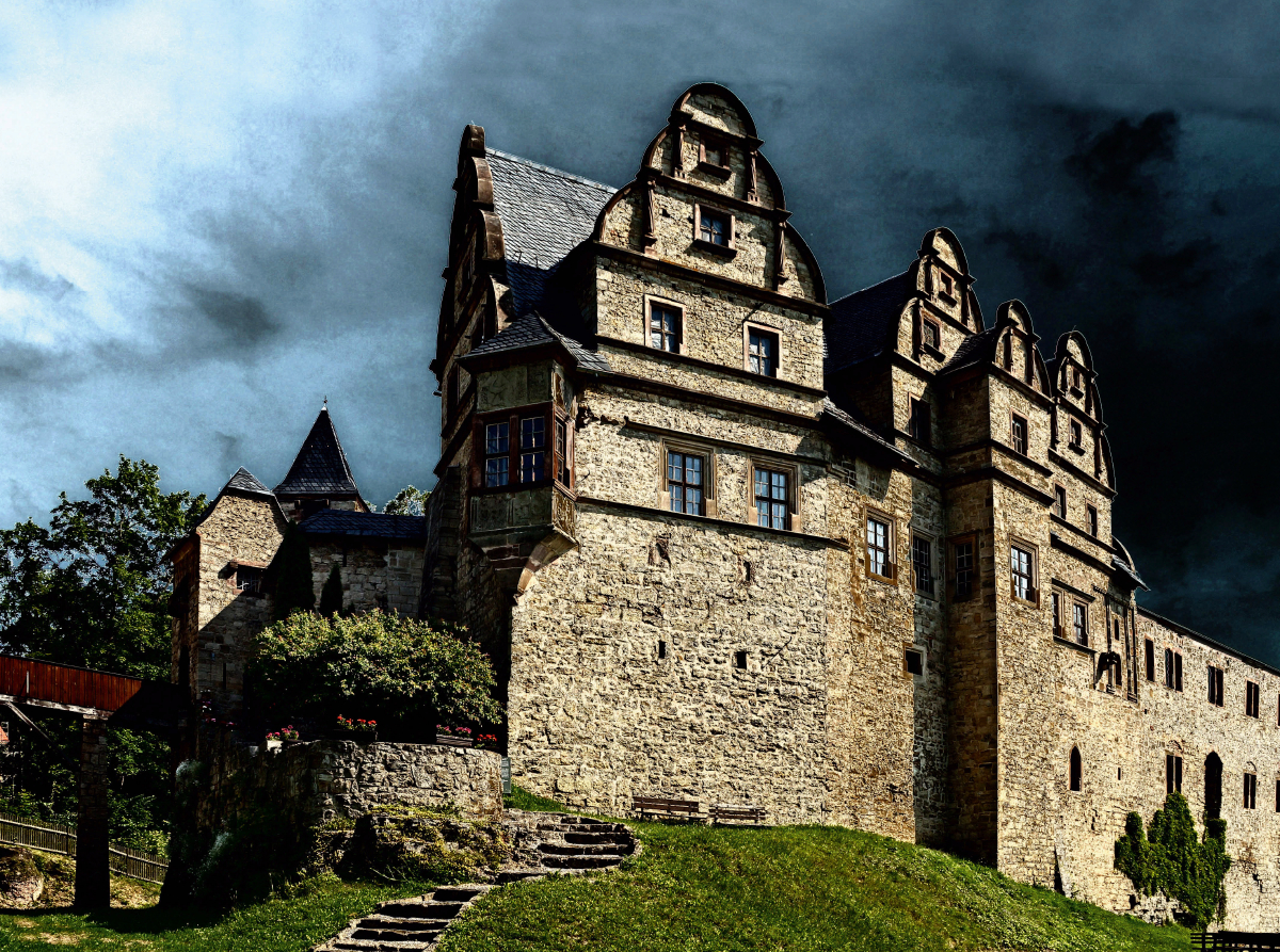 Renaissanceschloss Kranichfeld der Fürsten Reuß in Thüringen