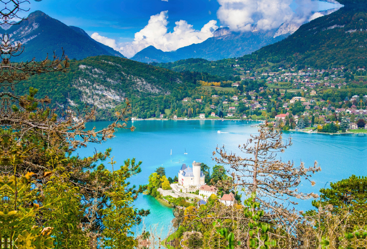 Blick auf den Lac d'Annecy