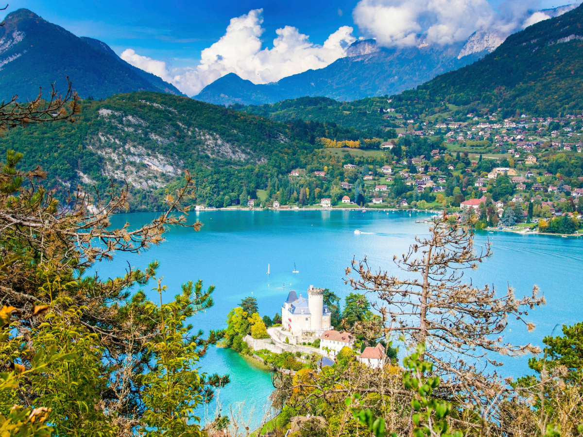 Blick auf den Lac d'Annecy