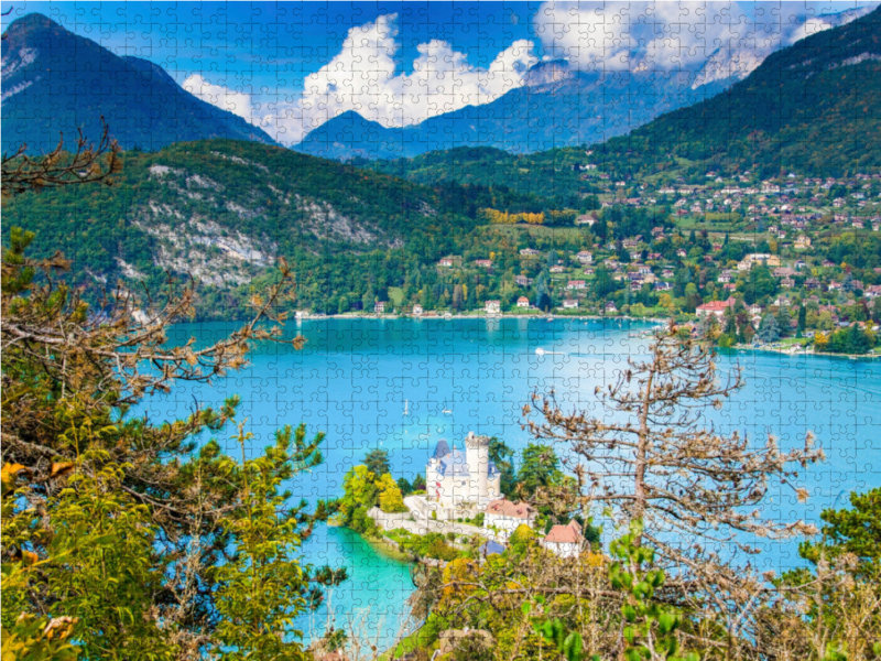 Blick auf den Lac d'Annecy