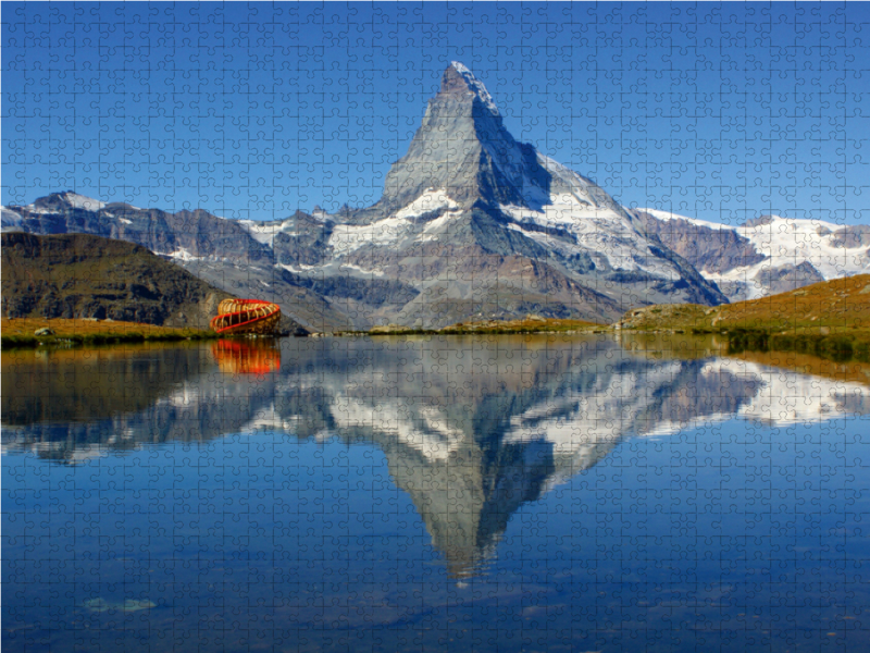 Spieglein, Spieglein....Das doppelte Matterhorn