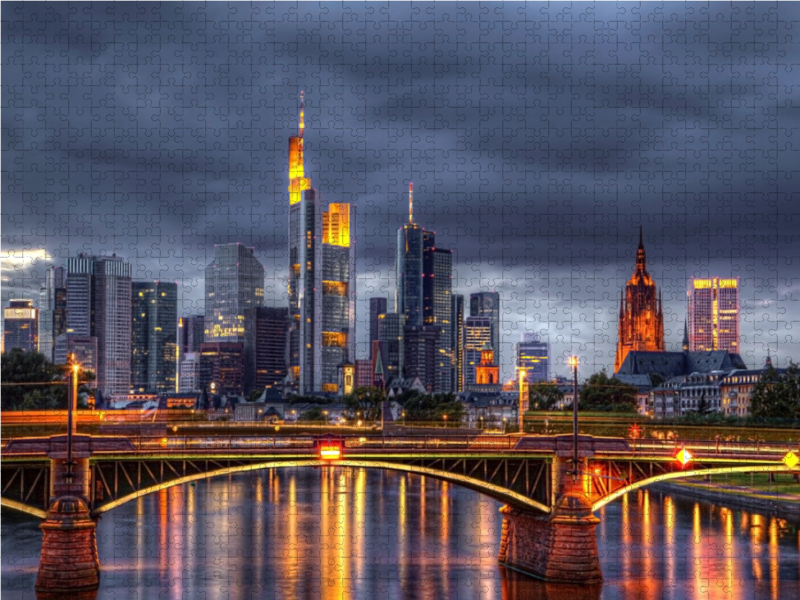 Ignaz Bubis Brücke (Frankfurt-Deutschland)