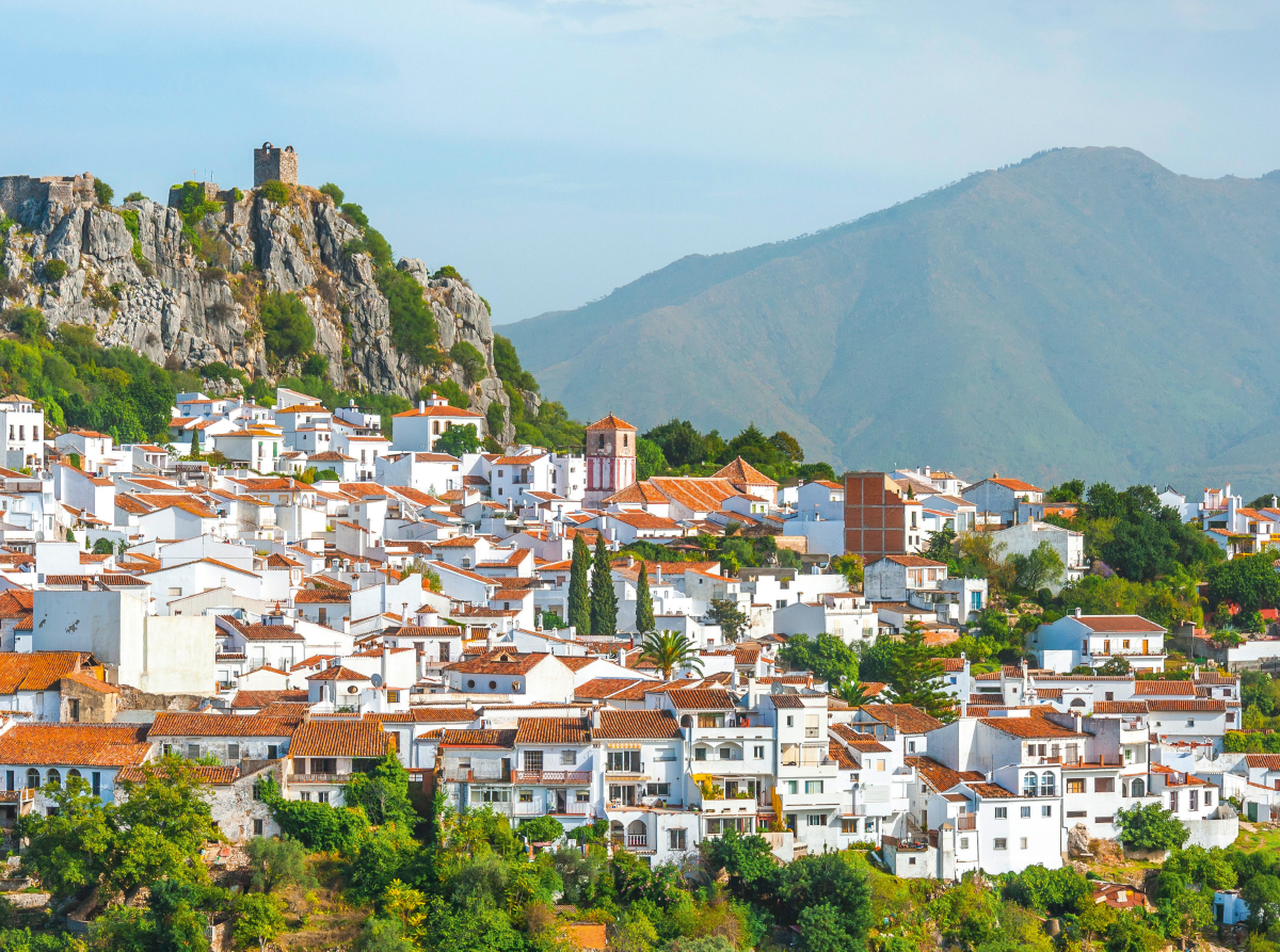 Gaucín im Gebirge der Serranía de Ronda