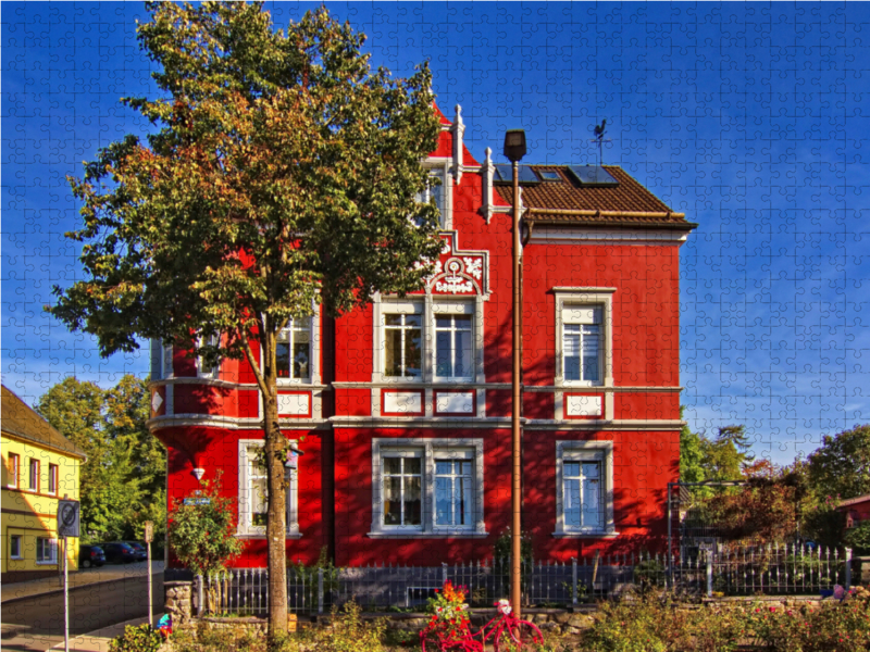 Das rote Haus, Frankfurter / Ecke Thomasstraße