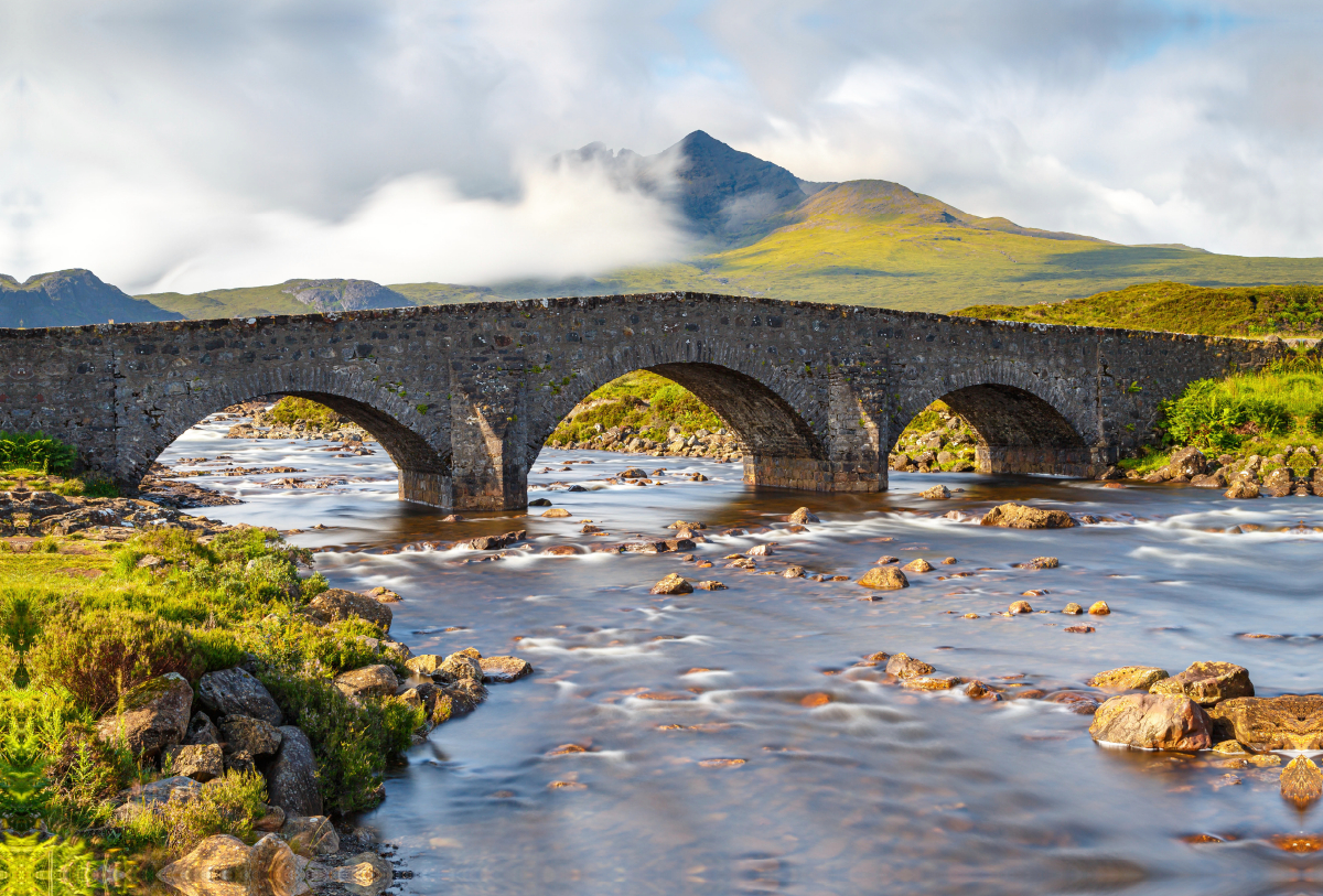 Sligachan Old Bridge, Isle of Skye, Schottland