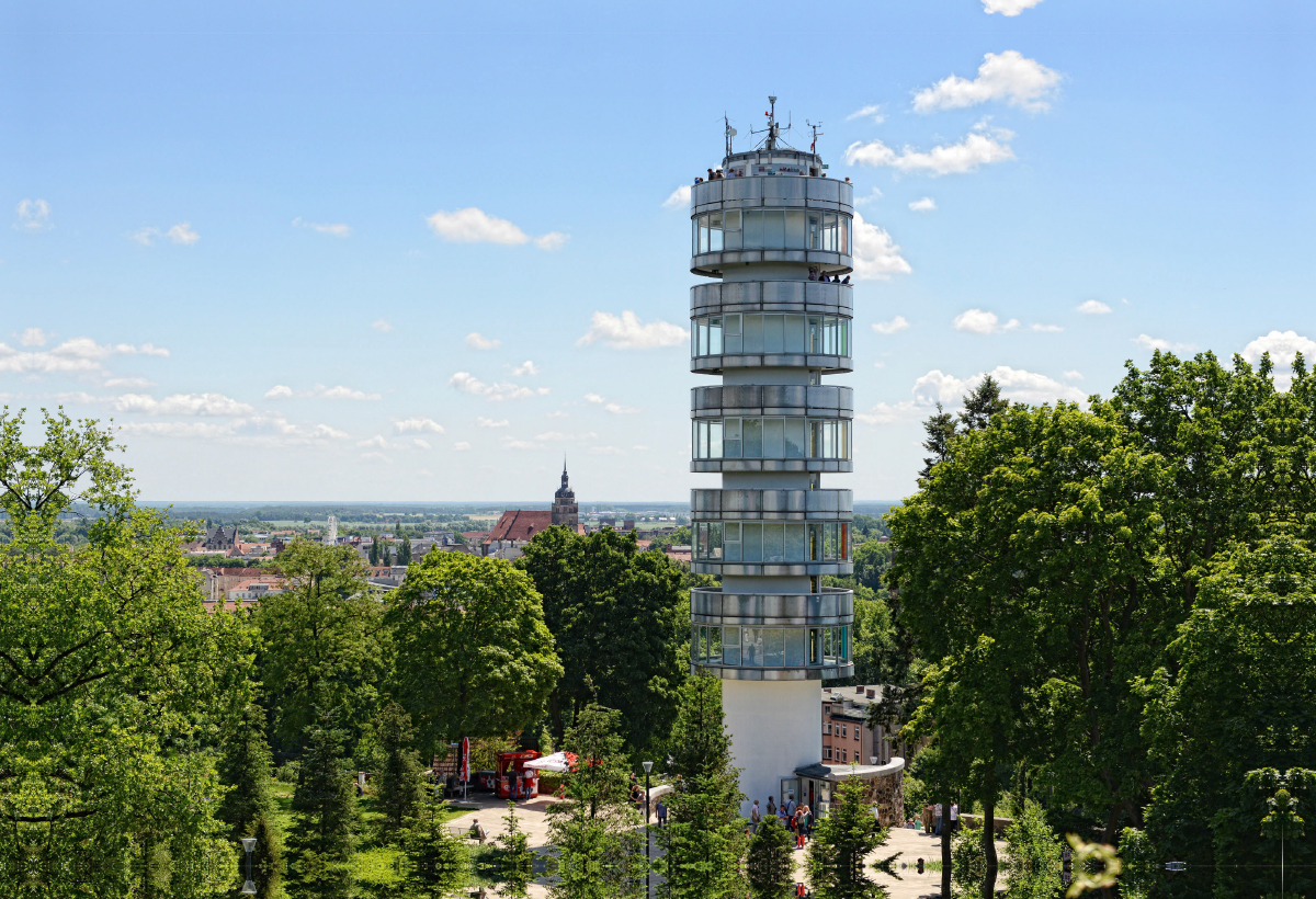 Aussichtsturm Friedenswarte auf dem Marienberg in Brandenburg an der Havel