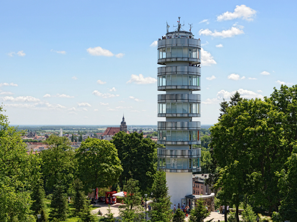 Aussichtsturm Friedenswarte auf dem Marienberg in Brandenburg an der Havel