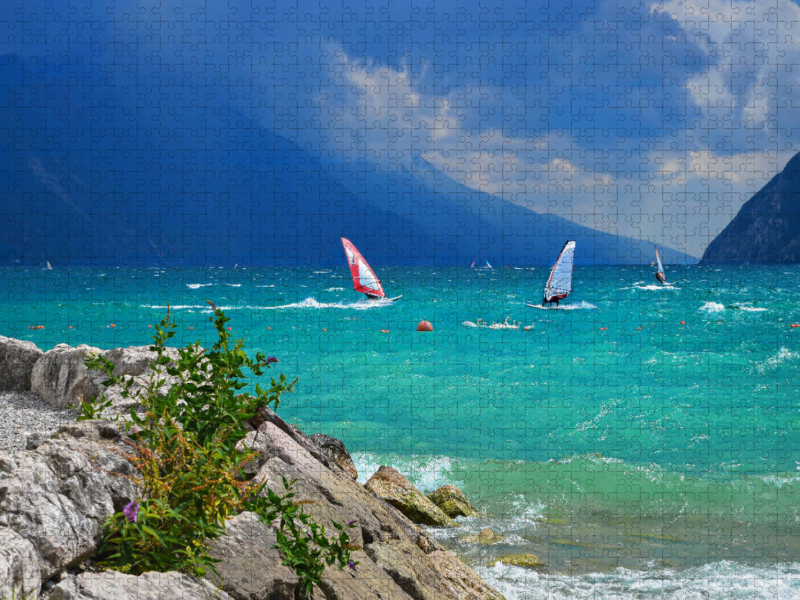 Windsurfen in Riva