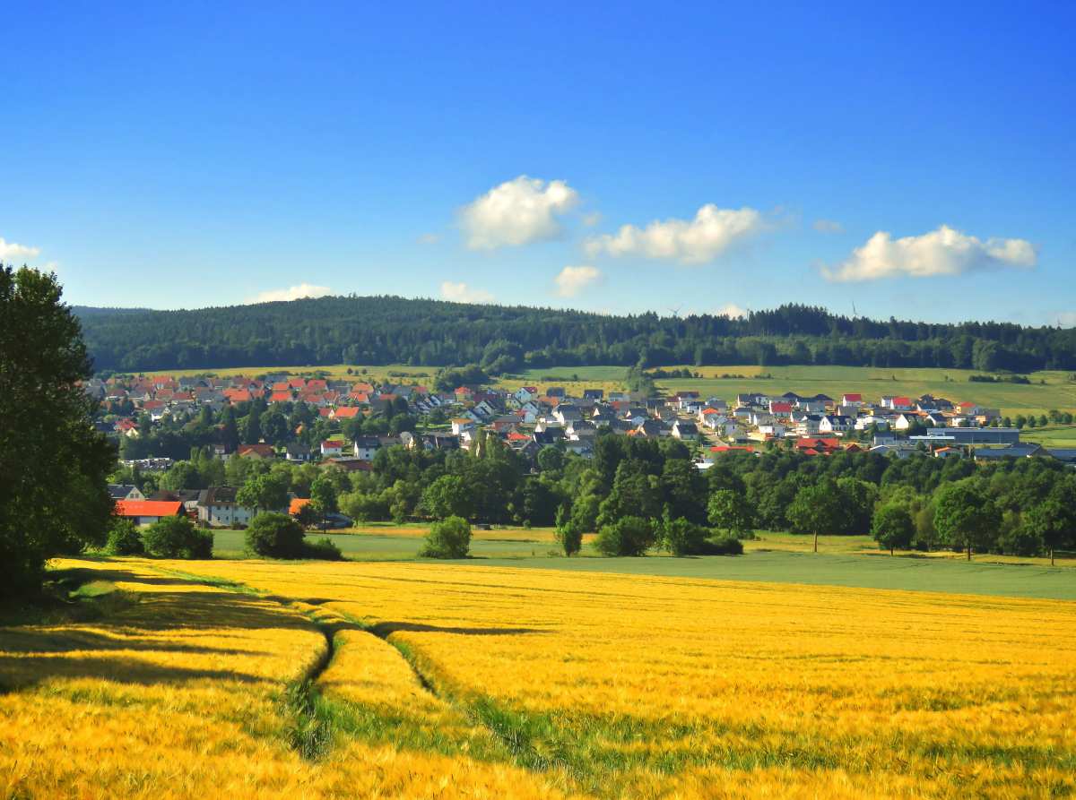 Blick auf Nieste