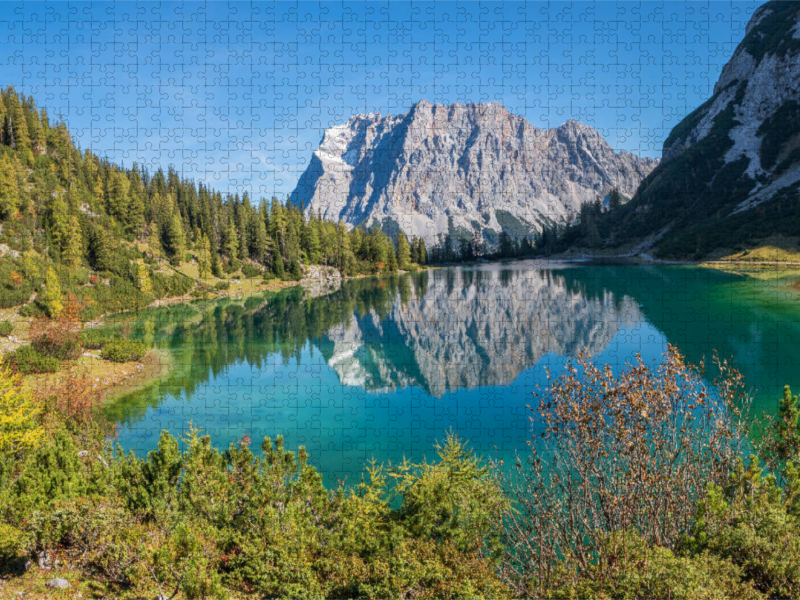 Seebensee und Zugspitze