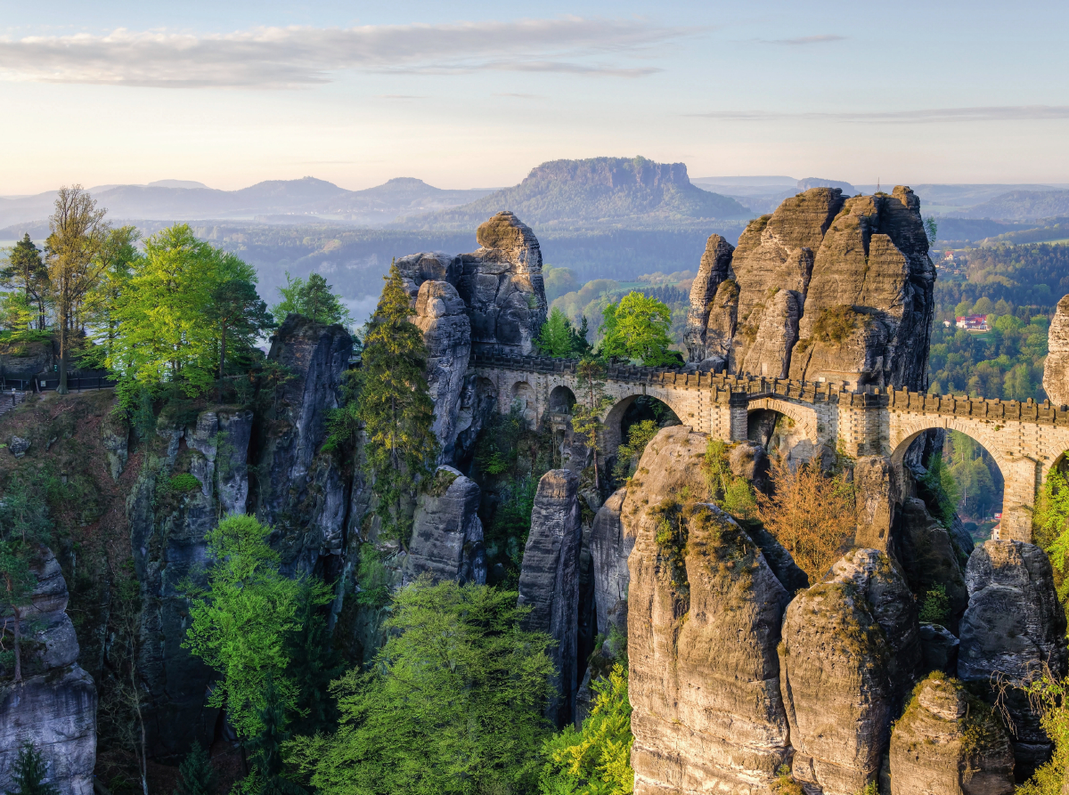 Basteibrücke in der Sächsischen Schweiz