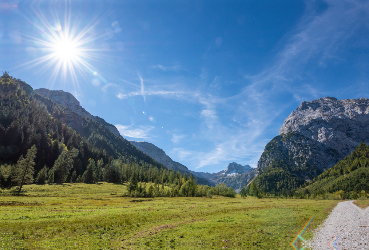 Wanderweg zur Gramaialm